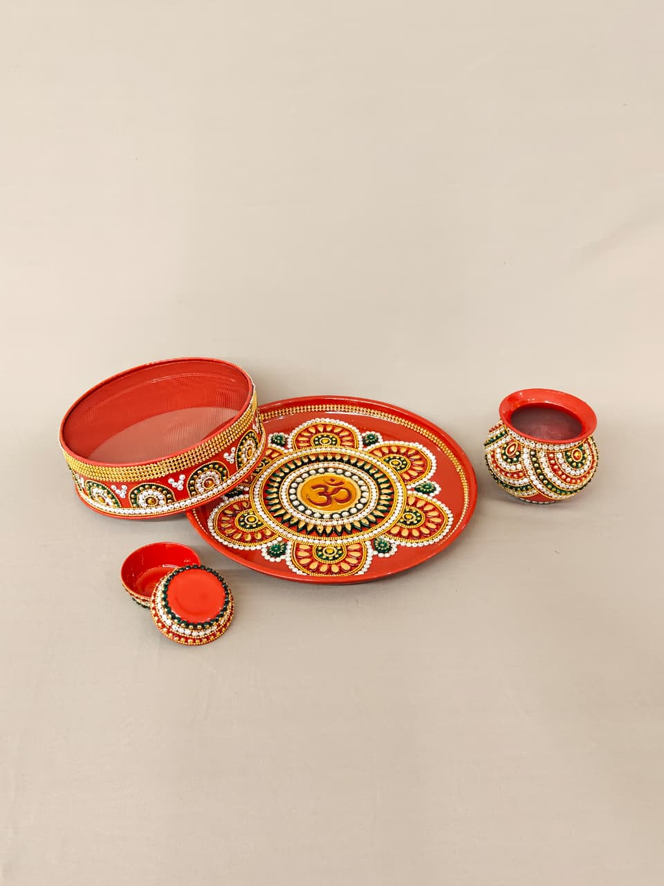 Karvachauth Pooja Thali Set